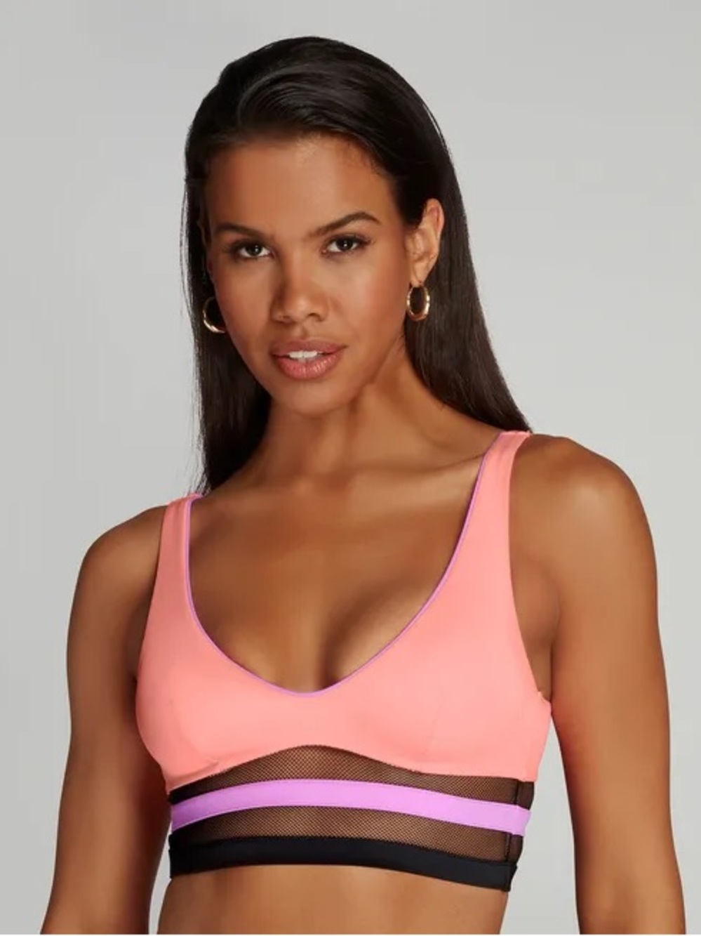 NWT Agent Provocateur Zenaya Bikini Top, Sz 5 / XL